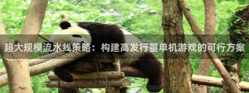 作者蓝图娱乐官网子：超大规模流水线策略：构建高发行量单机游戏的可行方案